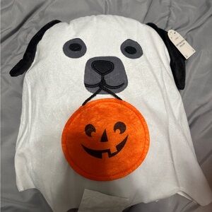 Adorable Dog Halloween Costume for Kids - White and Orange